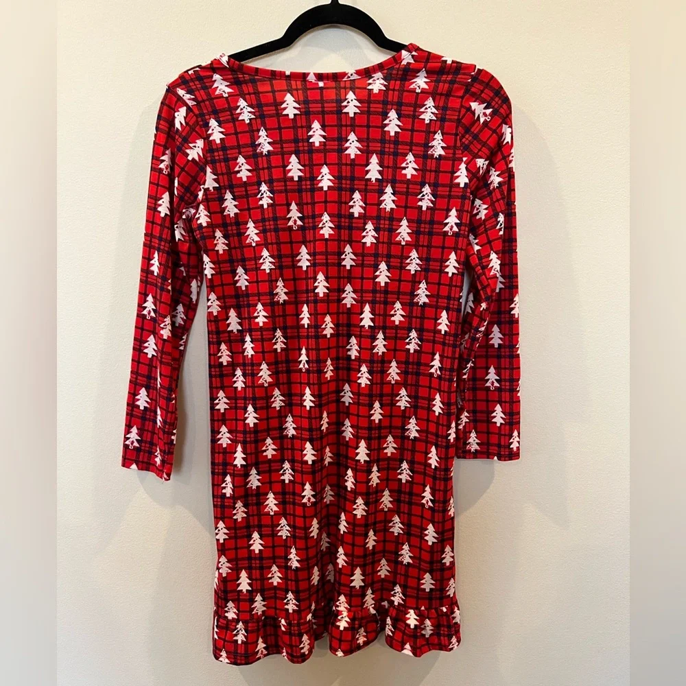 Imagine Sleepwear Christmas winter‎ long sleeve nightgown kids girls XL plaid